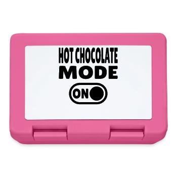 HotchocolateModeONBLK - Lunchbox - pink - Front