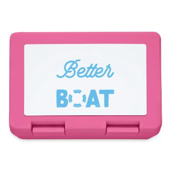 Kayak Kayaker Gifts Water Sports Outfits - Lunchbox - pink - Front