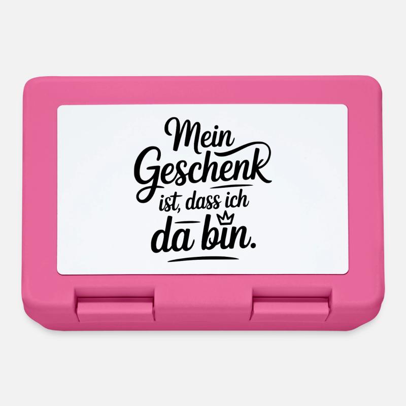 Self-Love - My Gift Is That I'm There - Lunchbox - pink