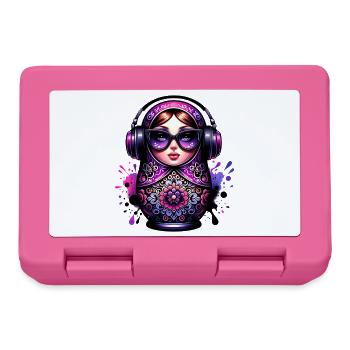 Russian Matryoshka Music Russia Russian - Lunchbox - pink - Front