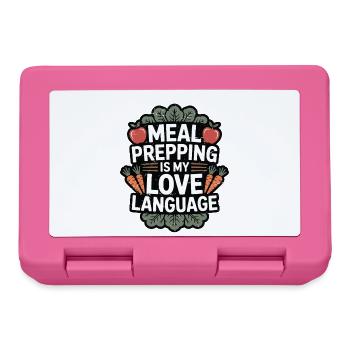 Nutritionist Meal Prepping Is My Nutritional Coach - Lunchbox - pink - Front