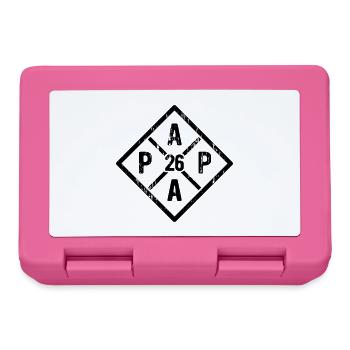 Dad 26 - Father 2026 - Gift - Lunchbox - pink - Front