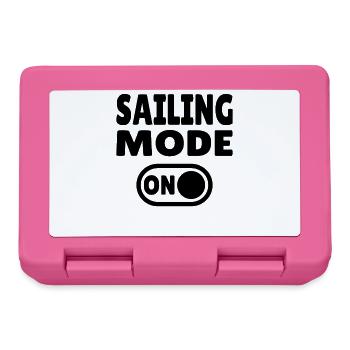 Sailing Mode On - Segeln Aktiv - Brotdose - Pink - Vorne