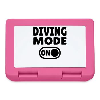 Diving Mode On – Tauchen - Brotdose - Pink - Vorne