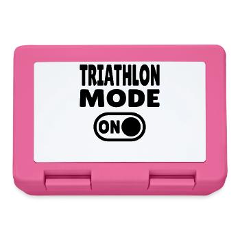 Mode triathlon ACTIVÉ - Course cycliste de natation - Boîte à goûter - rose - Devant