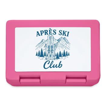 Club d’après-ski - Boîte à goûter - rose - Devant