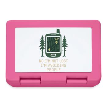 Women's solo hiker empowerment trail - Lunchbox - pink - Front