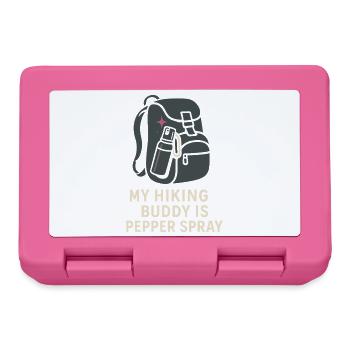 Women's solo hiker empowerment trail - Lunchbox - pink - Front