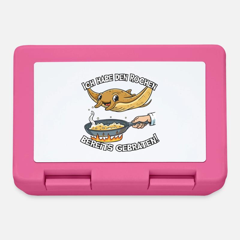 I've already fried the ray - Lunchbox - pink