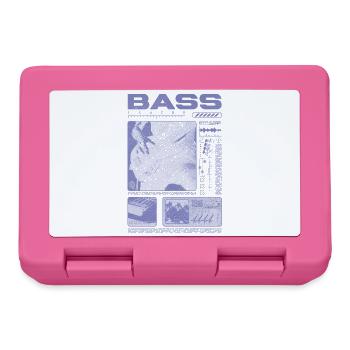 Bass Guitar Lover Bass Player Streetwear - Lunchbox - pink - Front