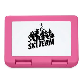 Après Équipe de ski, sports d’hiver, forfaits ski - Boîte à goûter - rose - Devant