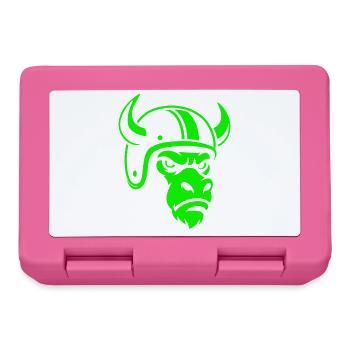 Biker Bull – Racing Spirit & Steel Head - Brotdose - Pink - Vorne