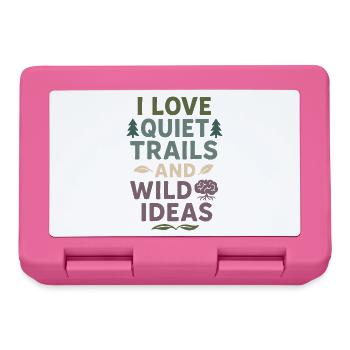 Neurodivergent introvert - Lunchbox - pink - Front