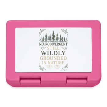 Neurodivergent introvert - Lunchbox - pink - Front