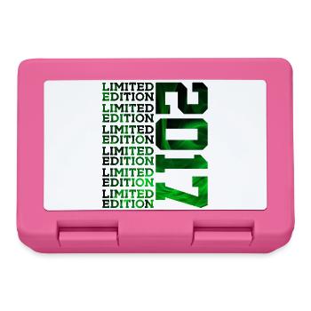 ÉDITION LIMITÉE 2017 9 ANS 9E ANNIVERSAIRE - Boîte à goûter - rose - Devant
