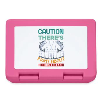 Angler Fischer Angeln Sportfischer - Brotdose - Pink - Vorne