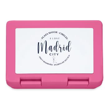 Madrid City Love - Lunchbox - pink - Front