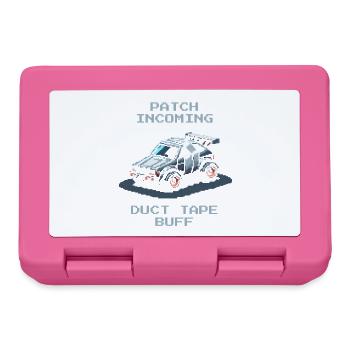 Patch: Duct Tape | RC Cars Humor - Brotdose - Pink - Vorne