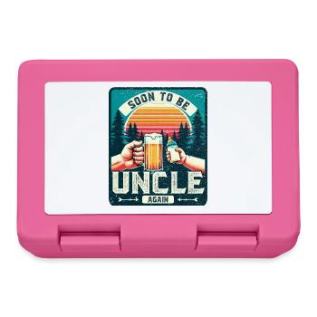 Oncle encore, oncle en devenir, oncle futur - Boîte à goûter - rose - Devant