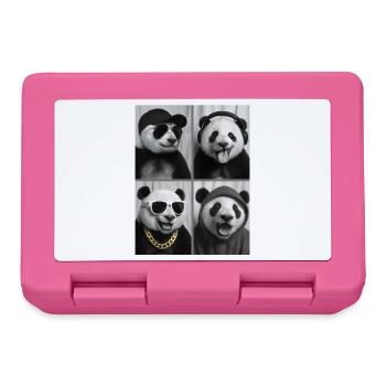Panda - Brotdose - Pink - Vorne
