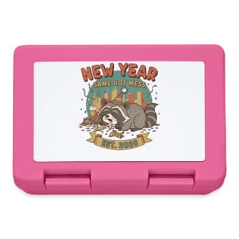 New Year Same Hot Mess Est. 2026 Celebration - Brotdose - Pink - Vorne
