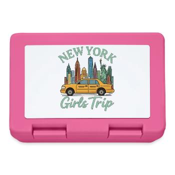 Voyage des filles à New York - Boîte à goûter - rose - Devant