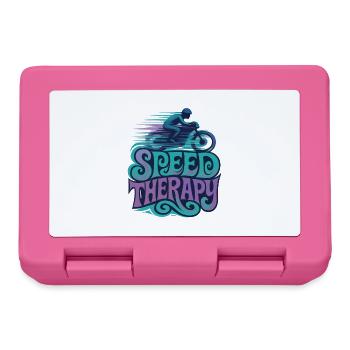 Speed Therapy – Motorrad - Brotdose - Pink - Vorne