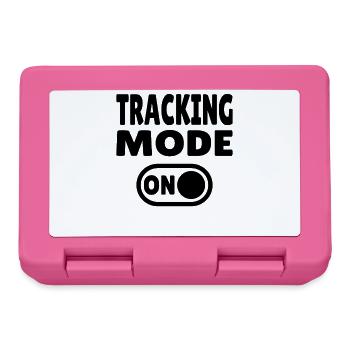 Tracking Mode ON – Outdoor Spurensuche - Lunchbox - pink - Front