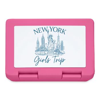 Voyage des filles à New York - Boîte à goûter - rose - Devant