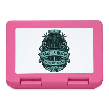 Recherche et sauvetage : aucun disque laissé derrière Disc golf - Boîte à goûter - rose - Devant
