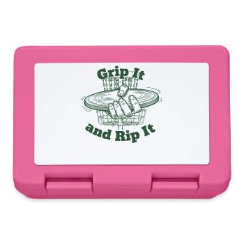 Grip It And Rip It Disc Golf Flying Disc - Lunchbox - pink - Front