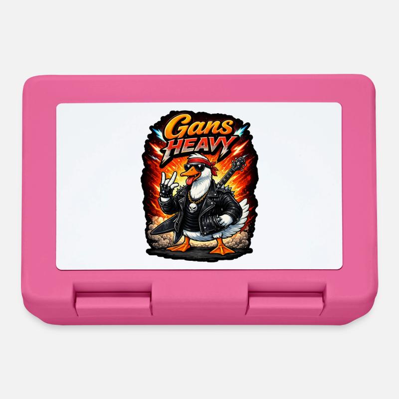 Goose Heavy Punk Rock Goose - Lunchbox - pink