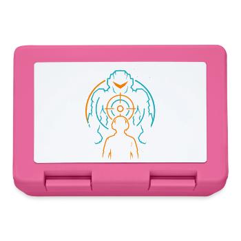 Gamer Mecha, Gaming Sight - Lunchbox - pink - Front
