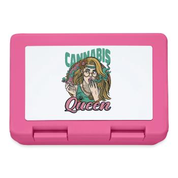 Cannabis Queen Outfit - Lunchbox - pink - Front