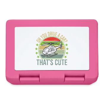 oh you drive a car that's cute - Brotdose - Pink - Vorne