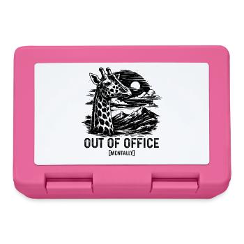 Out of Office (Mentally) - Lunchbox - pink - Front