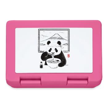 Ramen Panda - Brotdose - Pink - Vorne
