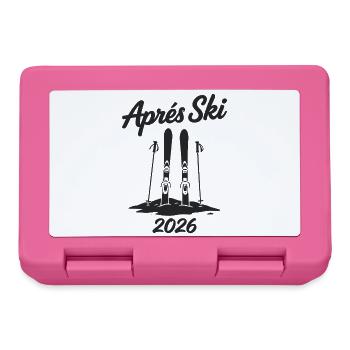 APRES SKI 2026 Winter Holiday Piste Party - Lunchbox - pink - Front
