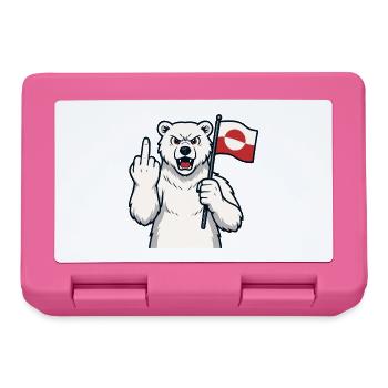 Greenland Is Not For Sale - Brotdose - Pink - Vorne