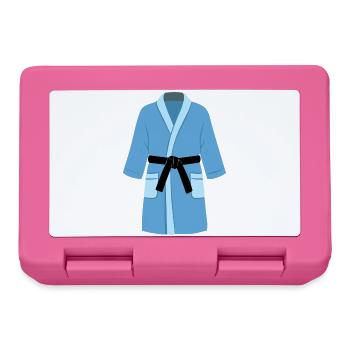 Martial Arts bathrobe (blue) - Lunchbox - pink - Front
