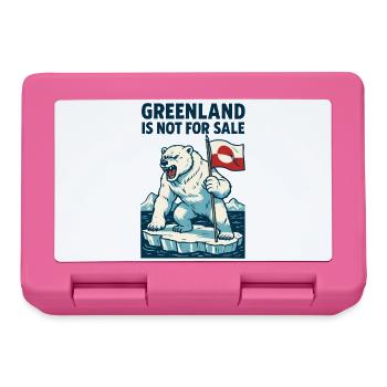 Greenland Is Not For Sale - Brotdose - Pink - Vorne