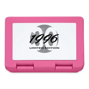 30. Geburtstag 1996 Geschenk für Männer und Frauen - Brotdose - Pink - Vorne