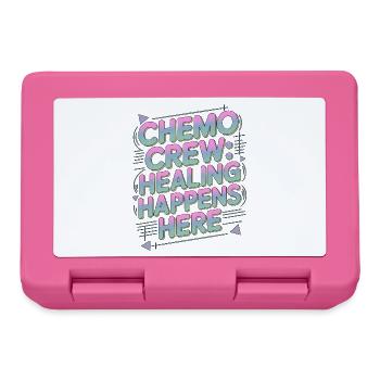 Oncology Nurse Chemo Crew Healing Oncology Nursing - Brotdose - Pink - Vorne