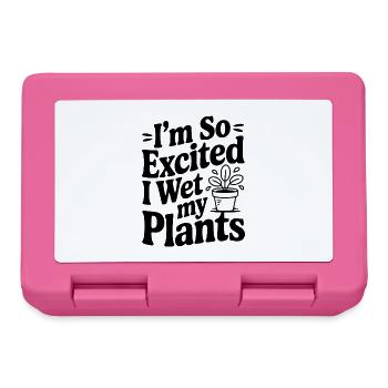 I'm So Excited I Wet my Pants - Lunchbox - pink - Front