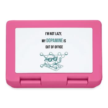 Dopamine Neon Fusion - I`m Not Lazy My Dopamine - Brotdose - Pink - Vorne