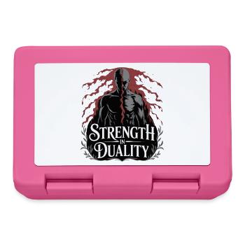Stärke in Qualität - Brotdose - Pink - Vorne