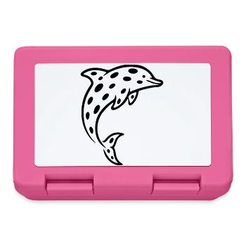 Delfin - Brotdose - Pink - Vorne