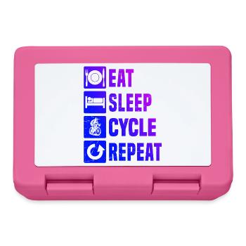 Roadbike Vibes für Rennrad - Brotdose - Pink - Vorne
