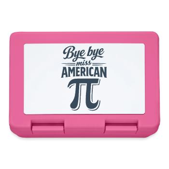 Bye Bye Miss American Pi - Boîte à goûter - rose - Devant
