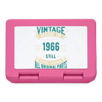 Vintage 1966 toujours en bonne vie - Boîte à goûter - rose - Devant
